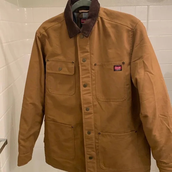 Shirt Jacket Wrangler Workwear Jacket Walmart Wrangler Chore